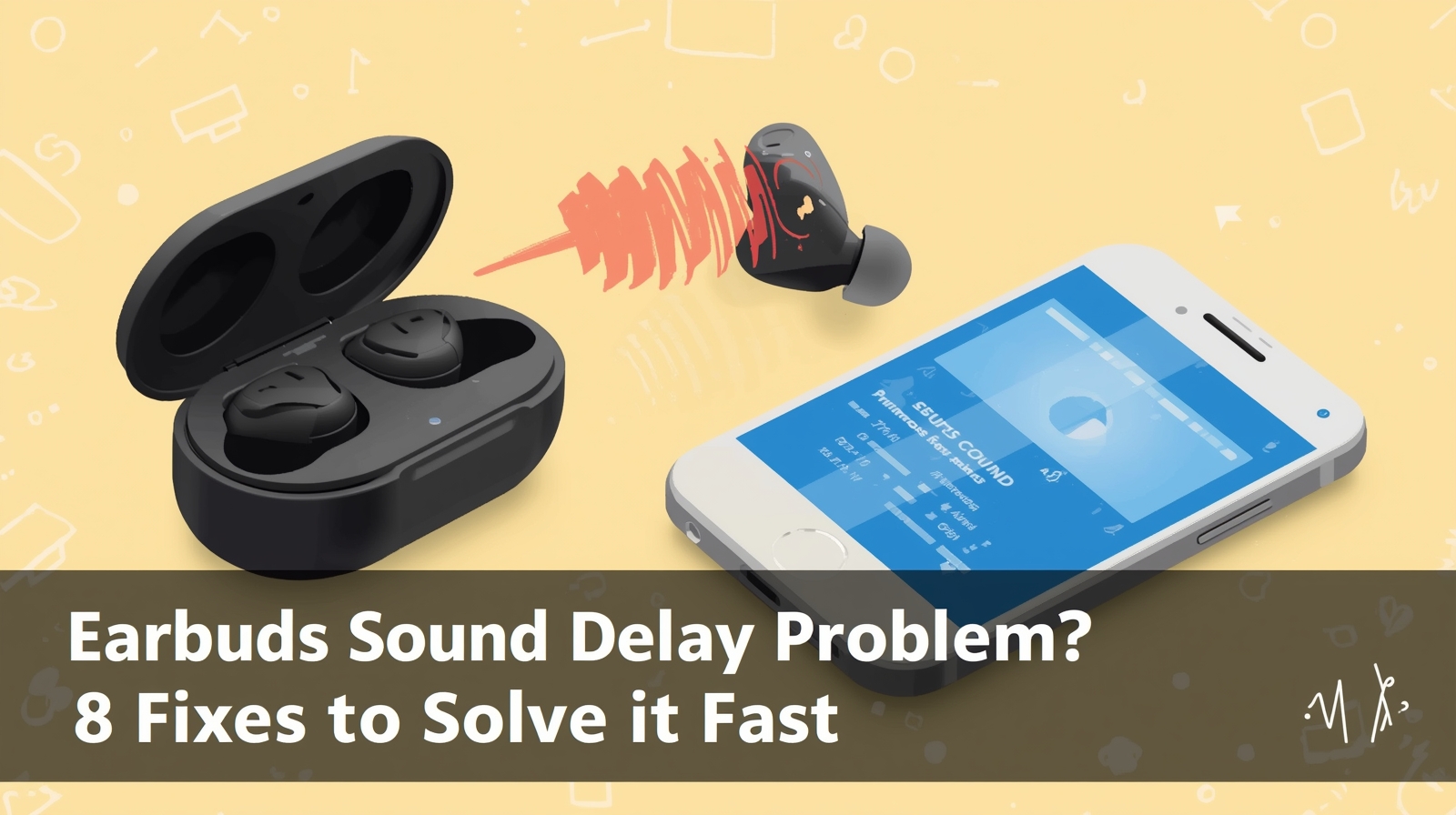 Earbuds Sound Delay Problem