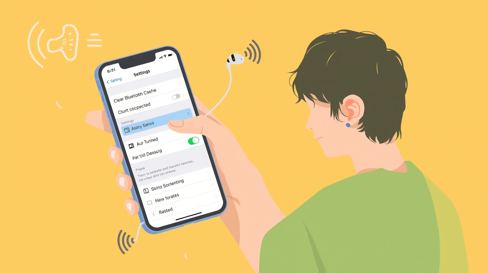 Earbuds Sound Delay Problem